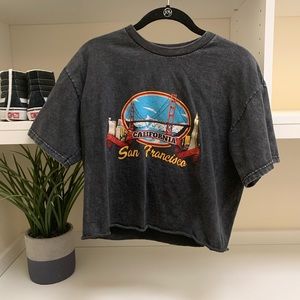 brandy melville cropped tee!